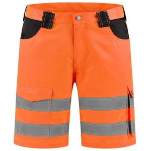 RWS Korte werkbroek oranje