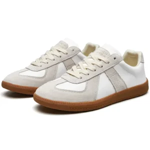 Dames Sneakers – Retro Design – Dikke Zool – Lichtgewicht Comfort