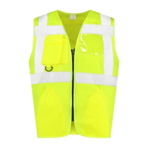 JS Veiligheidsvest ritssluiting High Visibility RWS