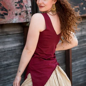 Best Top Ever Marroon rood