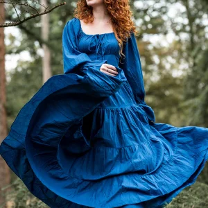 Vaiana Lange Jurk Blauw